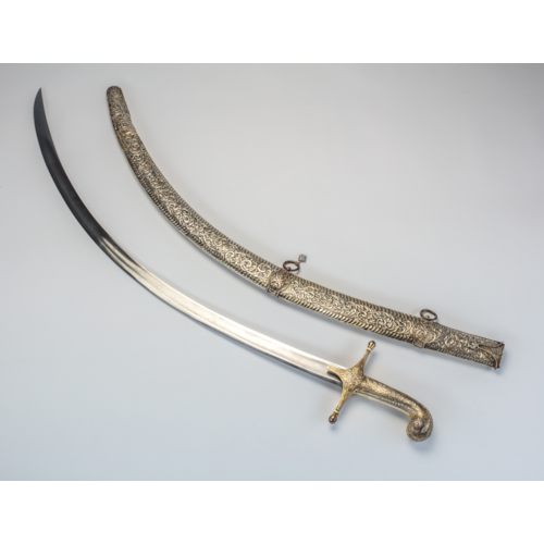 Sword with Silver Gilt Scabbard